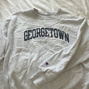 Georgetown Crewneck - size L - gently worn - Champion